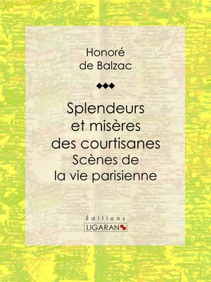 cover image of Splendeurs et misères des courtisanes